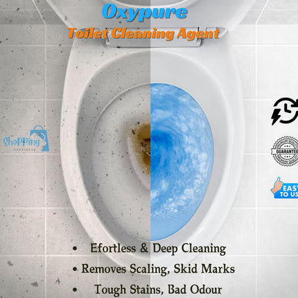 OxyPure Quick Action Toilet & Bathroom Cleaner (Pack of 2)