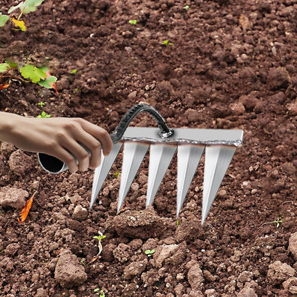 Five Teeth Carbon Steel Garden Weeding
