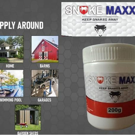 Snake Maxx Non-Toxic Biodegradable Pet-Friendly Snake Repellent Powder 200g