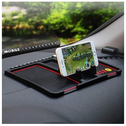 Car Accessories Multifunction Phone GPS Holder Anti-Slip Silicone Pad and Car Mobile Holders for Car Dashboard
