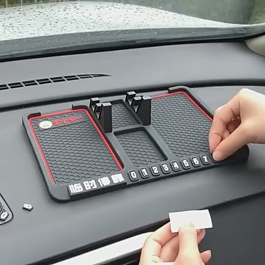 Car Accessories Multifunction Phone GPS Holder Anti-Slip Silicone Pad and Car Mobile Holders for Car Dashboard